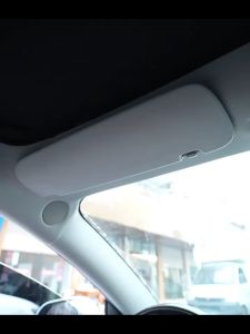 Car LED Light Mirror Sun-shading Cosmetic Mirror Screen Adjustable Make Up Mirror