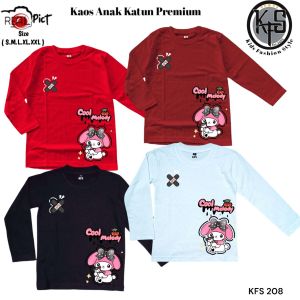 KFS 208 Kaos Panjang Anak Perempuan My Melody Cool