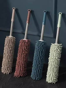 Extendable Chicken Feather Duster for Home Use Ceiling Spider Web Cleaning Dust Removal Big Cleaning Sweep Brush Dust Brush