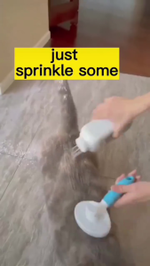 260g Pet Dry Cleaning Anti-Tick Powder and Flea Convenient Dry Cleaning Anti-Bacterial Formula