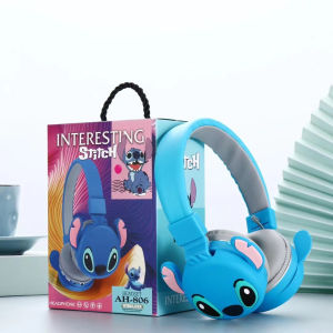 Cute Creative Wireless Bluetooth Headset Noise Reduction Stereo Sound Headband Style Cartoon Earphone with Microphone for Music And Calls