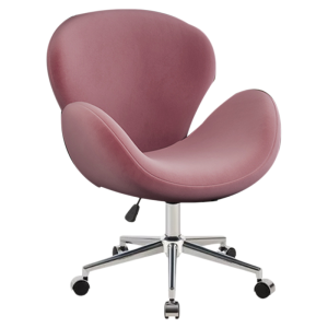 Swan Makeup Chair Rotating Leisure Chair Bedroom Living Room Balcony Coat Closet Makeup Stool Cream Style Furniture