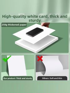 OUKUMAN | Hard Thick Card Paper for Art and Sketch