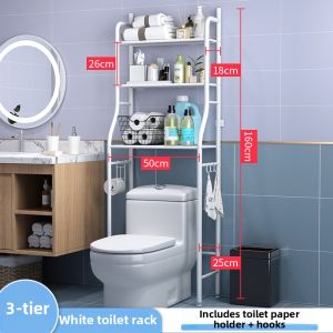 Freestanding Non-Drilling Bathroom Storage Shelf