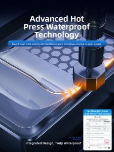 Buy One Get One Free] Touchscreen Waterproof Bag for Swimming And Diving Transparent Sealed Mobile Phone Bag Drifting Equipment