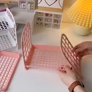 Rak Kosmetik Tingkat / Rak Meja Serbaguna / Rak 2 Susun / Rak dapur / Rak Kosmetik Kantor Meja Organizer 2 Tingkat