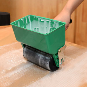 Woodworking Handheld Glue Applicator 3inch 6 inch Portable Wood Wallpaper Carton Glue Brush Roller Manual Decoration Tools