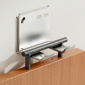 Drill-Free 304 Stainless Steel Cutting Board Storage Rack