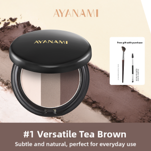 AYANAMI | Tri-color Highlighting and Contour Palette