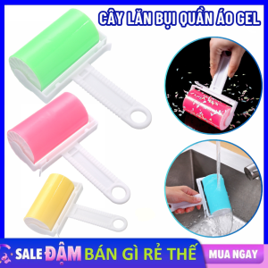 Cây Lăn Bụi Gel Silicon Làm Sạch Quần Áo Chăn Ga Đệm Sofa - Thanh Lăn Lông Chó Mèo Có Thể Tái Sử Dụng