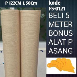 Stiker Wallpaper Motif Kayu Wallpaper Dinding Stiker Lantai Kitchen set