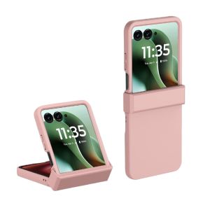 szhaiyu | Fashion Colorful Skin Feel PC Hard Phone Case for Motorola Razr 70 60 50 Ultra with Hinge Protect Shockproof Cover