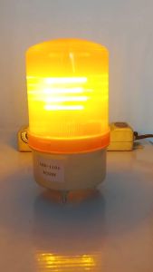 ไฟหมุน 3.5" x 6" LED ไฟฉุกเฉิน มีเสียง AC 220 V #Siri gate สินค้าพร้อมส่ง