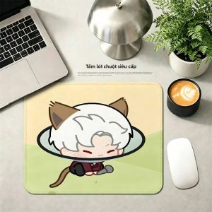 KULECHAOWAN | Tấm Lót Bàn Làm Việc Chống Trượt Phiên Bản Tốc Độ Cao Cute Love Deepspace Sylus Chibi Art - Tấm Lót Bàn Phím Máy Tính Bằng Cao Su Dùng Cho Chơi Game Và Trang Trí Nhà Cửa
