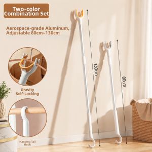 FAJIENUO | Extendable Clothes Drying Pole