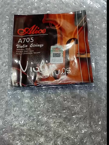 Dây Đàn Alice A705 Violin Cao Cấp Lõi Thép Carbon Âm Sắc Sáng Và Ổn Định Tối Ưu Cho Violin 4/4 (Shop siêu rẻ)