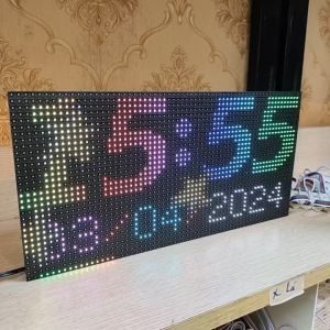 Mạch LED cho module đồng hồ điều khiển qua wifi p4 p5p10