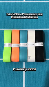 Overgrip Raket Padel Tenis Badminton Bulutangkis Kansa KS500 High Soft Grap Grip Karet Original