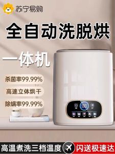 High Temperature Wash Mini Automatic Underwear Washer