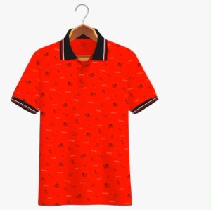 Son clothing - Kaos Polo Shirt Distro Motif Full Print Lengan Pendek | Kaos Keren Pria