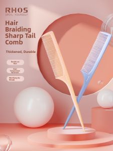 RHOS | Fine-Toothed Pointed Tip Hair Styling Comb for Women