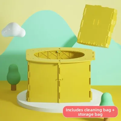 Portable Outdoor Camping Car Toilet Folding