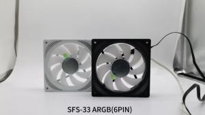 Quạt Làm Mát Vỏ Máy Tính Chất Lượng Cao Manmu 120mm 6 Chân Ổ Bi Lỏng Quạt Tản Nhiệt Máy Tính Dành Cho Vỏ Máy Chơi Game Màu Đen/trắng Tốc Độ 800-1800 Vòng/phút