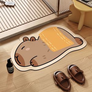 ASRV Cute Cartoon Bear Bath Mat for Bathroom and Home Decor