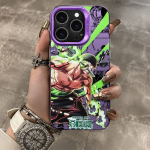 Bandai | Ốp Điện Thoại One Piece Luffy Zoro Anime Dành Cho Samsung Galaxy A Series - Chống Xước Hai Lớp Bảo Vệ Mờ A26 A36 A56 A25 A35 A55 A34 A54 A13 A33 A53 5G A06 A16 A15 A14 A23 A52 A52S A31