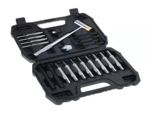 21Pcs Roll Pin Punch Set Including Steel Punch with Hammer for Gunsmiths Jewelry and Watch Repair