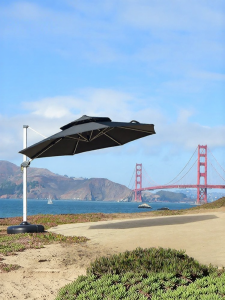 ST MIRREN | Solar Shade Umbrella With Light