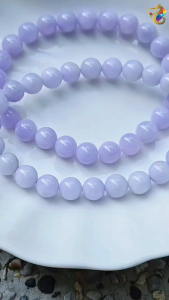 Collection Ceiling Grade Lavender Jadeite A-Grade Bracelet