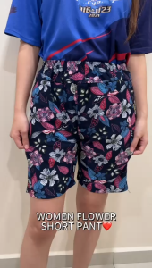 WOMEN FLOWER SHORT PANT/SELUAR PENDEK MURAH/SELUAR PENDEK POCKET 2 ZIP/SELUAR PENDEK BUNGA GOOD QUALITY READY STOCK