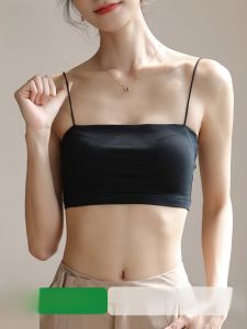 MiiOW | Áo ba lỗ không đường may Catman dành cho nữ Áo ngực trong suốt mùa hè Áo ngực chống ánh sáng không lộ lưng đẹp Áo ngực có đệm ngực