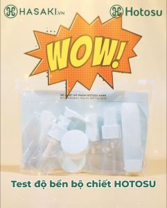 Bộ Chiết Mỹ Phẩm Hotosu (9 Món) Hasaki Sản Phẩm Chính Hãng