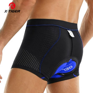 X-TIGER Cycling Underwear 5D Breathable Padded Gel Bike Shorts Men MTB Anti Slip Leg Grips Riding Cycling Shots Ciclismo
