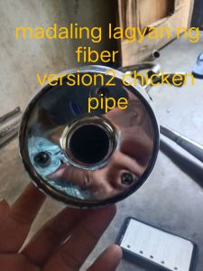 TMX ALPHA 125 version 2 chicken pipe