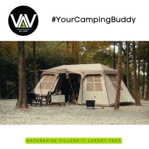 NATUREHIKE Village 17 Automatic Roof Tent Two Rooms One Hall Two Foyers