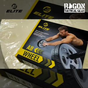ELITE Abdominal Roller Wheel – Core Trainer for Abs Arms and Full-Body Strength Workout