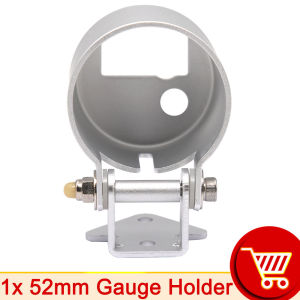 RYSJM | Gauge Pod Aluminum Material 52mm 85mm Universal Gauge Cup Car Mount Holder Single Auto Car Meter Pods Dash Pod Mount Holder