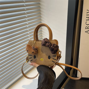 Túi Đeo Chéo Hellokitty Dễ Thương Túi Xách Trẻ Em Túi Đeo Vai Bé Gái Túi Xách Nhỏ Túi Xách Mùa Thu Đông Phong Cách Mới 2025