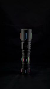 Senter LED Premium Super Terang Powerfull Flashlight Zoom 5 Mode Cahaya