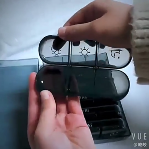 🔥🔥🔥Portable Pill Box 7 Days Organizer Weekly Storage Holders BPA Free 3 Times One Day Medicine Case HOT