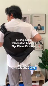 BLUEBUTTON Tech Sling Bag-Ballistic Nylon Anti Robek