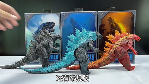 Godzilla Action Figure vs. Kong King of the Monsters Movie - themed Poseable Dinosaur - like Monster Doll Model Toy