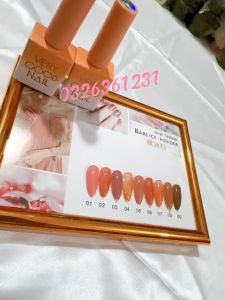 Set Sơn Thạch Very Good Nail 9 màu tặng bảng màu siêu đẹp chuyên dụng trang trí móng
