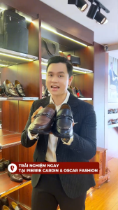 Giày Lười Nam Da Bò Thật Horsebit Pierre Cardin 799
