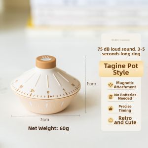 SHUEHO | Loud Kitchen Timer Cute Design Magnetic Mount