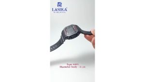 Jam Tangan Digital Sporty Lasika Kode 8109 Water Resistance Free Box