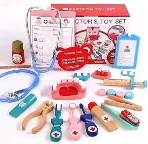 LJE Wooden Doctor Set